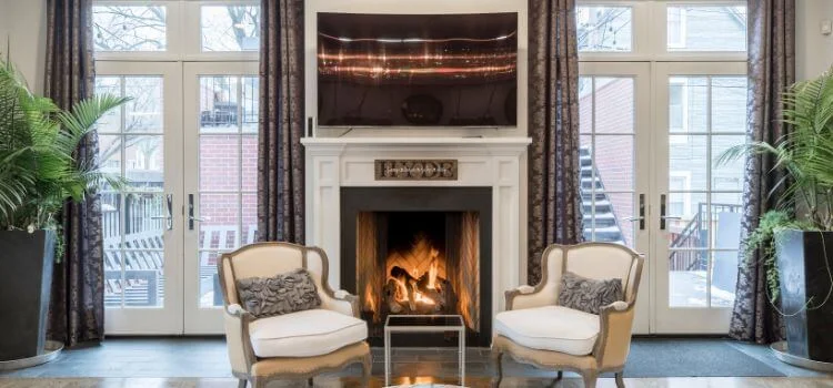 best recessed electric fireplace